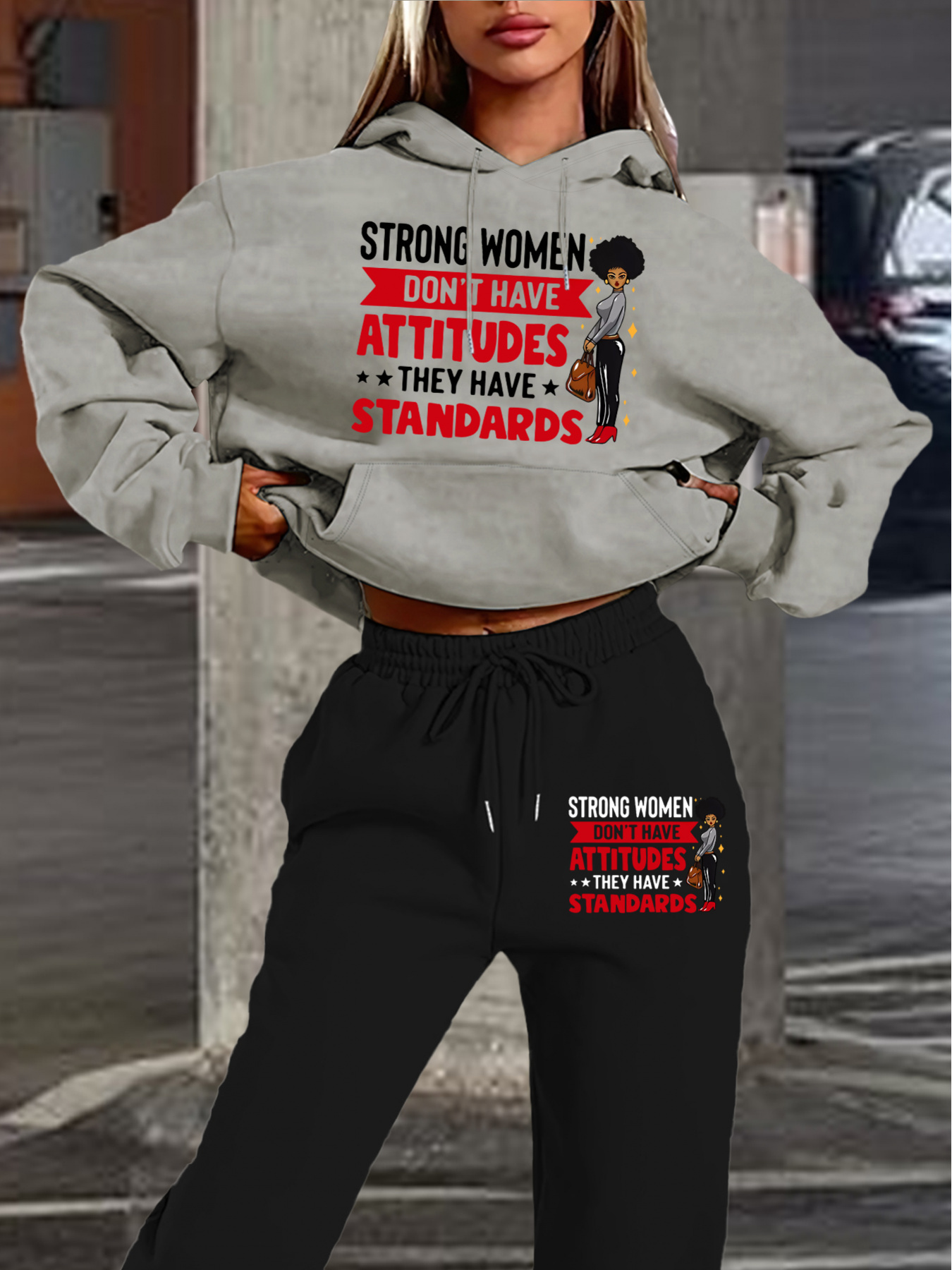 2026 New Women Hoodie Sweatpan - Suits ulasan dan harga