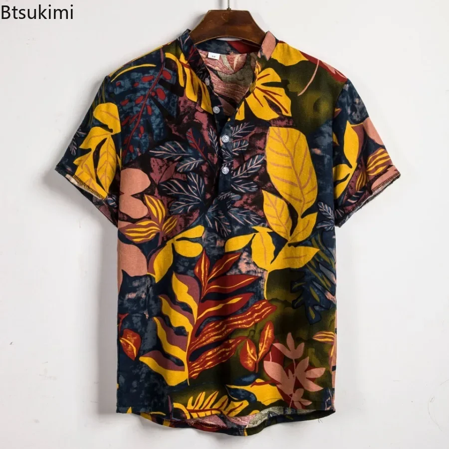 Hot Sale Men Hawaiian Floral P - Vintage Hawaiian Floral Shirt ulasan dan harga